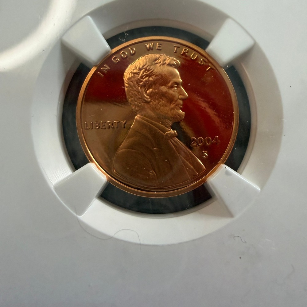 2004 S Lincoln Memorial Cent NGC PF 69 RD Ultra Cameo Proof Penny 3682718-002 - Picture 3 of 5